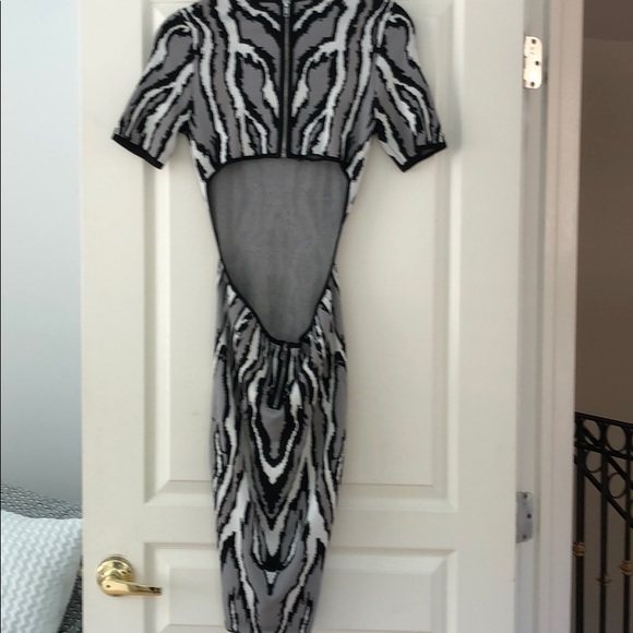 BACKLESS KNIT CLING DRESS- TORN BY RONNY KOBO - Picture 3 of 7